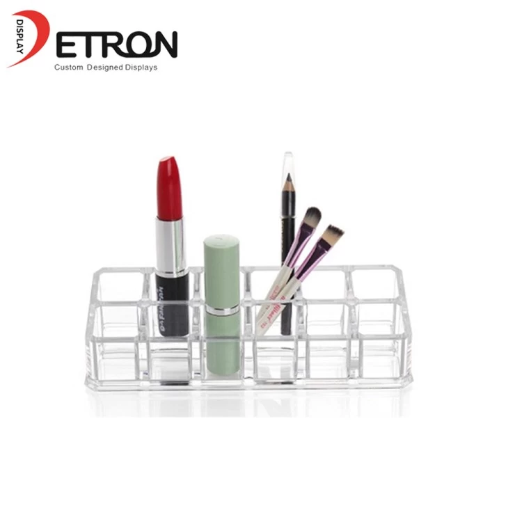 China China suppliers lipstick countertop display stand acrylic display case manufacturer