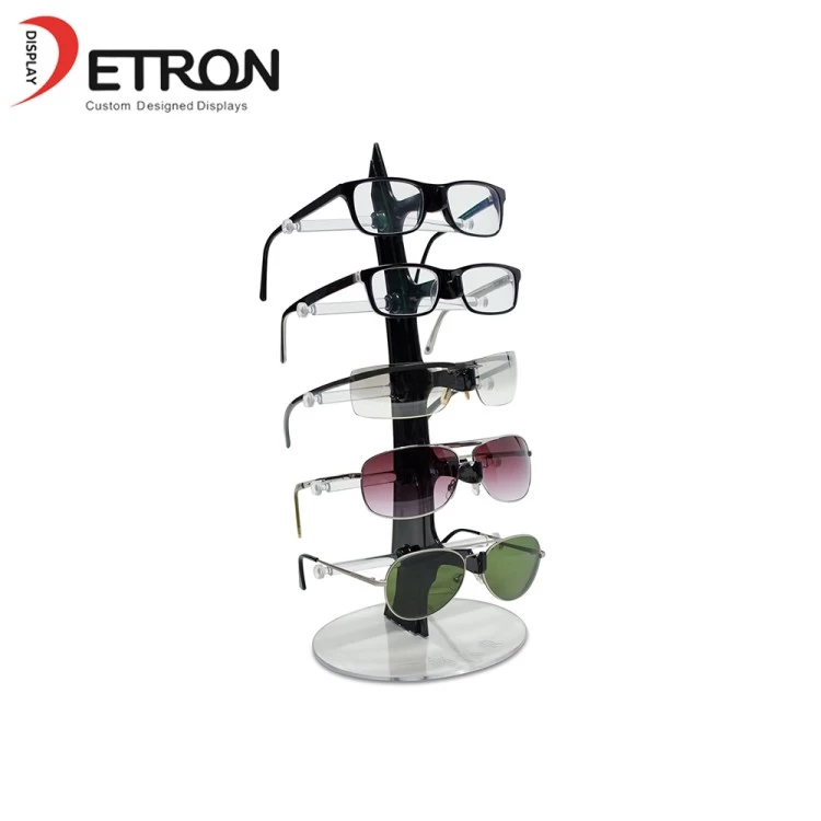 China Custom eyewear display stand countertop display case china made manufacturer