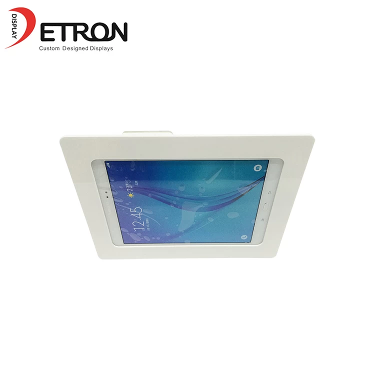 China Direto da fábrica OEM personalizado acrílico bancada de 7 polegada tablet display stand fabricante