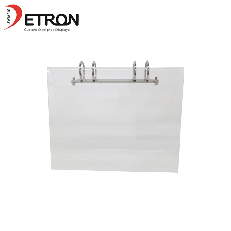 China Factory direct customized clear acrylic desk calendar stand manufacturer