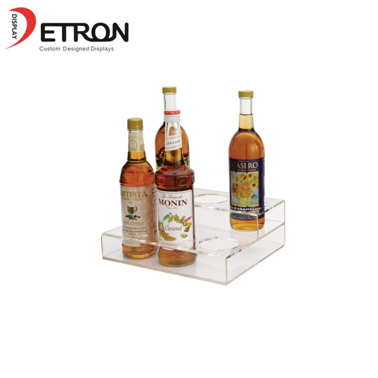 China High quality china supplier wine arcylic display rack wine bottle countertop display for sale manufacturer