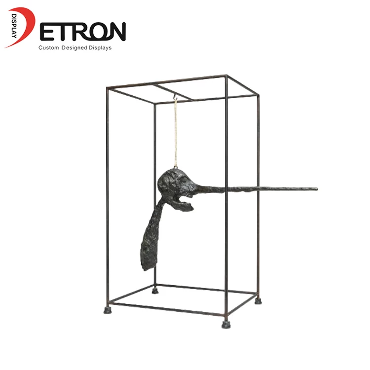 China Metal durable floor standing museum art exhibition display stand for cultural relics manufacturer