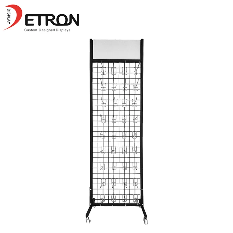 China Supermarket 7 tiers metal wire flooring display fixture for potato chip manufacturer