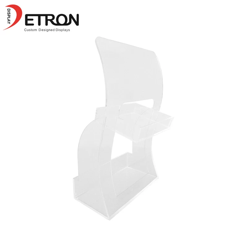 China Wholesale clear acrylic counter display stand for contact lenses manufacturer
