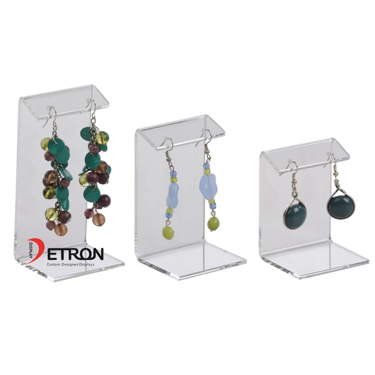 China Wholesale clear acrylic earring small display stand for jewelry manufacturer