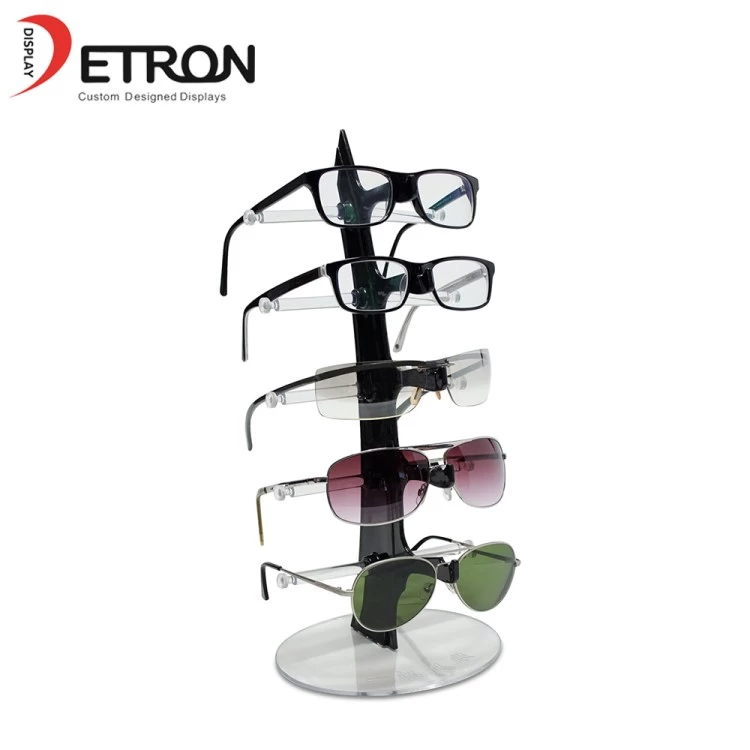 Chine Whosale clair acrylique présentoir pour lunettes de soleil acrylique lunettes de soleil contre top display china made fabricant
