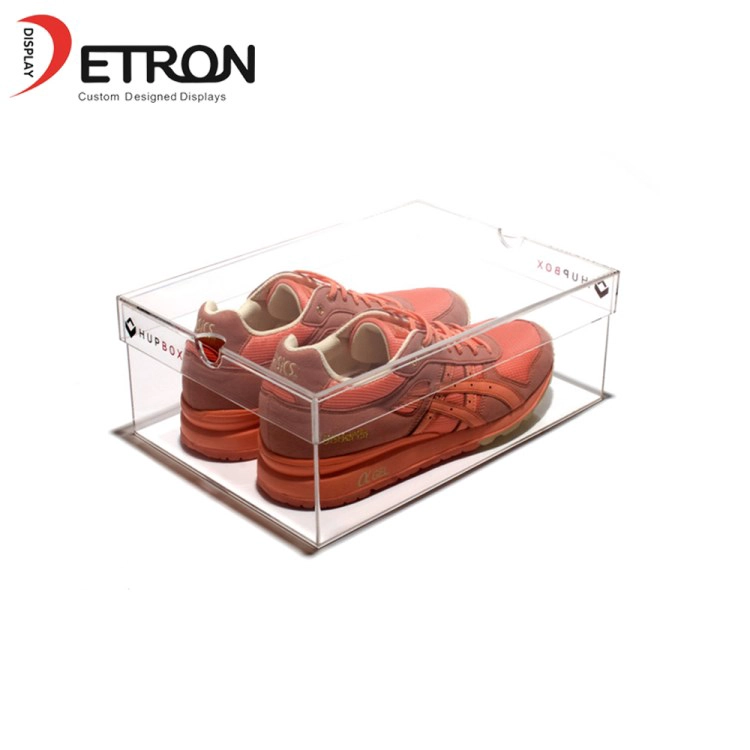 China 2018 Acrylic Display Box Countertop Shoes Acrylic Display Stand China Made manufacturer