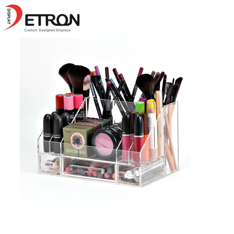 China China machte Acryl Kosmetik Make-up Display Halter Kosmetik Make-up Veranstalter Hersteller