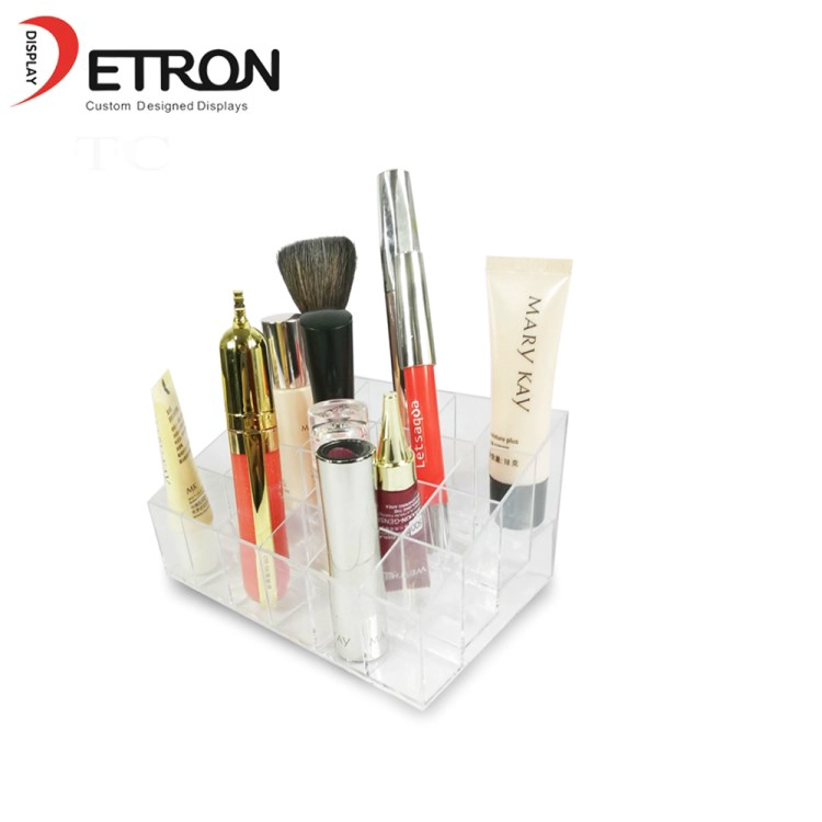 China China stellte Countertop-Make-upvitrine Acrylkosmetikorganisator her Hersteller