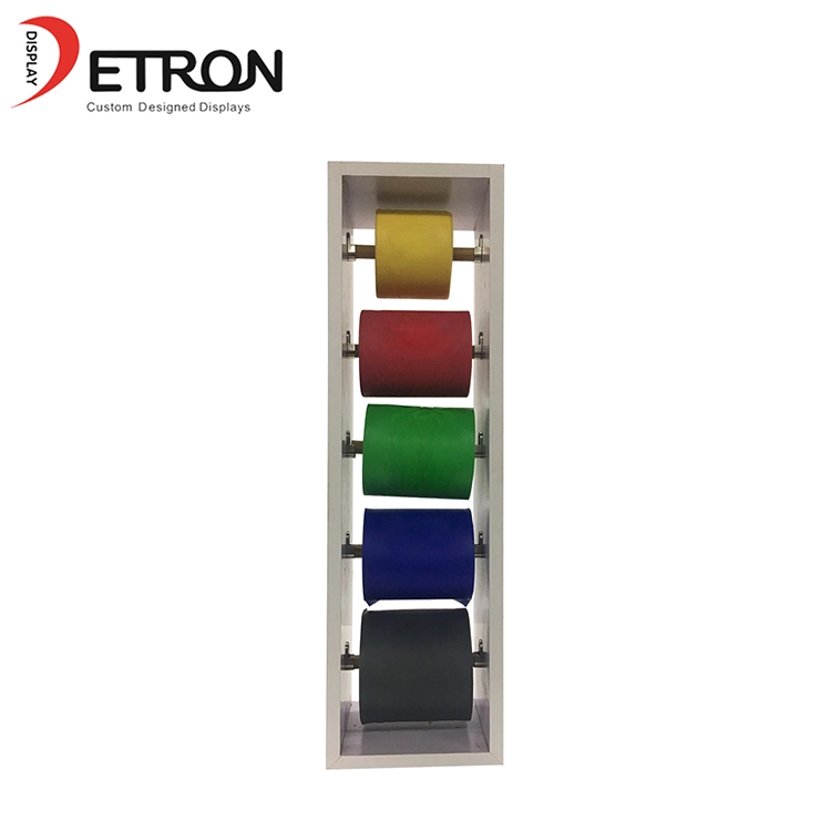 중국 중국 제조 업체 OEM custom printed wooden resistance band 디스플레이 스탠드 제조업체