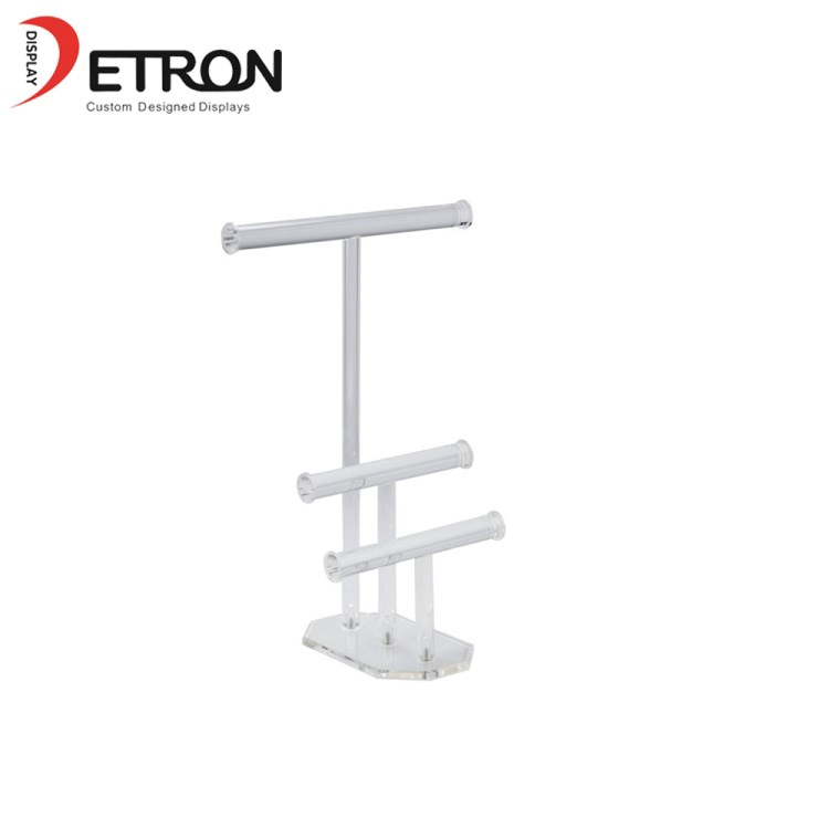 China China supplier custom acrylic jewelry display stand bracelet rings acrylic display case countertop stand manufacturer