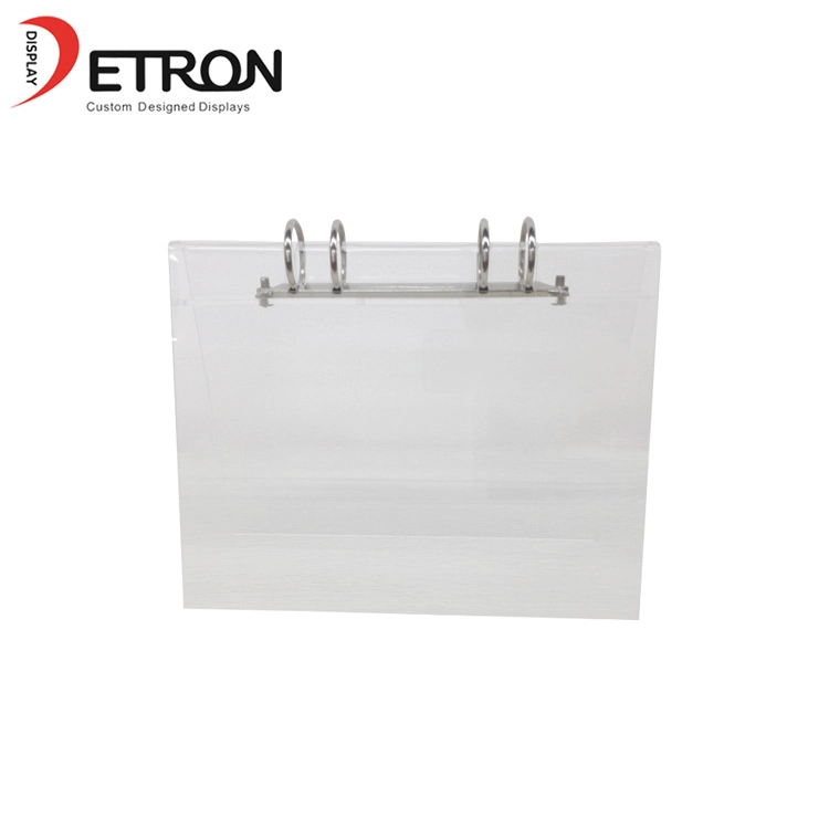 China Customized clear acrylic small calendar display stand manufacturer