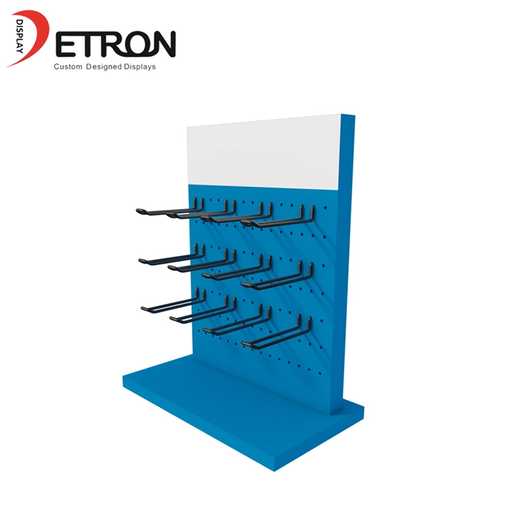 China Factory direct battery small display stand with hook for supermarket manufacturer