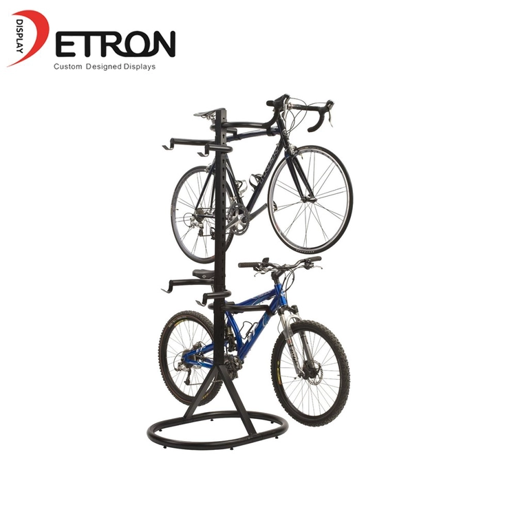 China Chegada nova personalizado de metal bicicleta stand de metal bicicleta piso display rack china fábrica fabricante fabricante