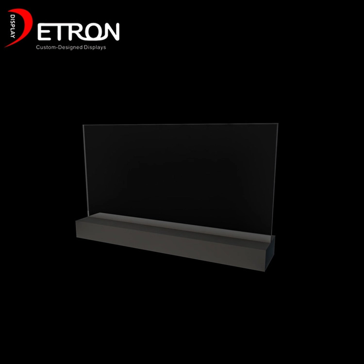 China OEM aangepast logo acryl led display bord voor winkel fabrikant