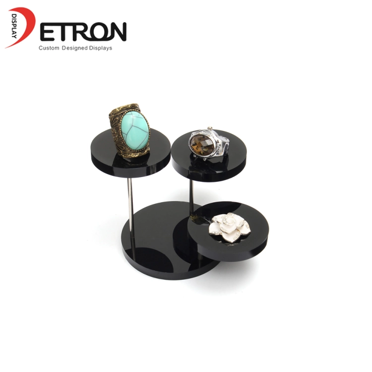 China China factory custom acrylic jewelry display stand ring necklace display case manufacturer