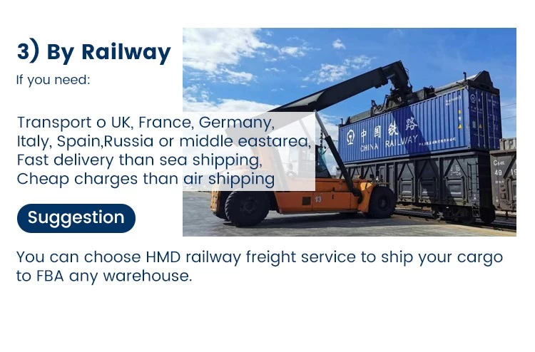 railway freight international shipping forward from China To France