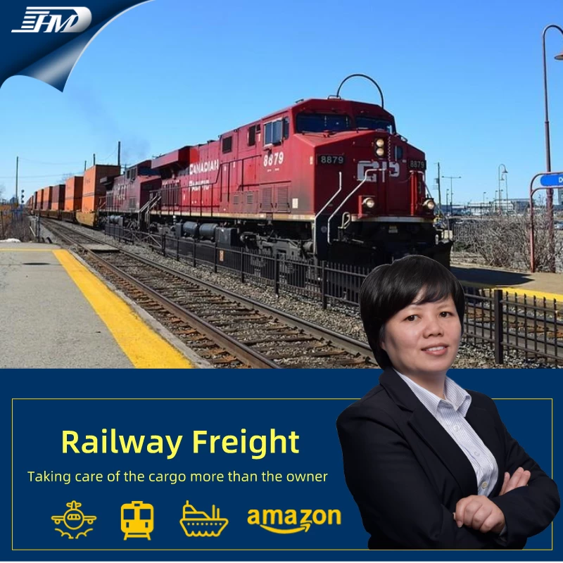 China Dari China ke Eropah Chongqing Railway Transportation Shipping 