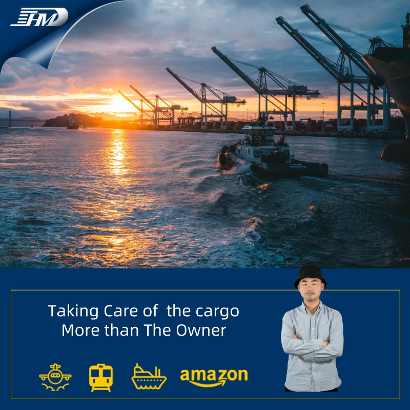 China Pengantar penghantaran perkhidmatan Amazon FBA dari Shenzhen China ke Hamburg Jerman DDP 