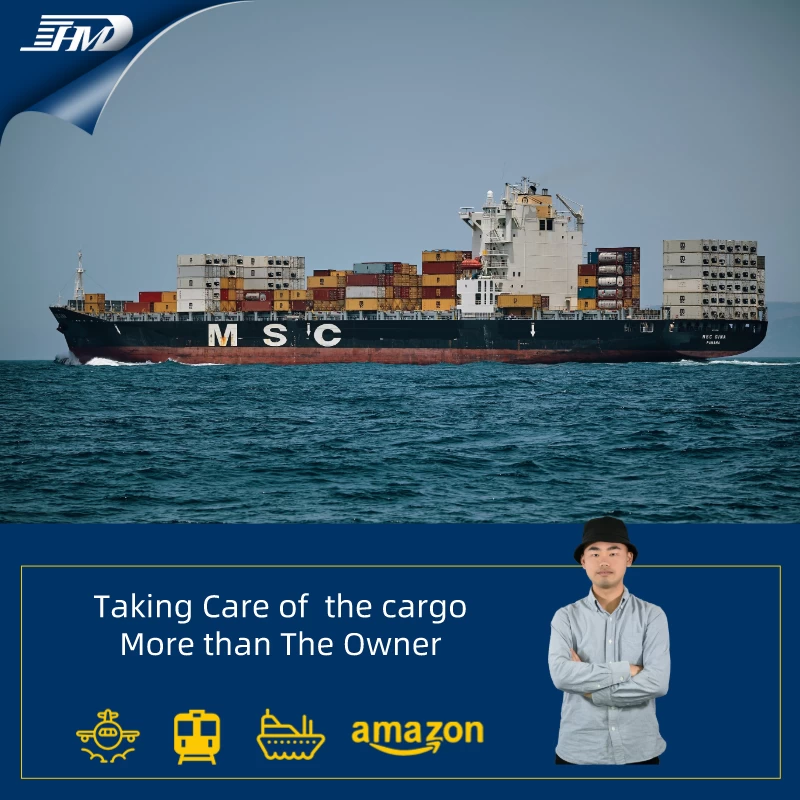 Sea freight forwarder LTL shipping agent door to door from China to USA 