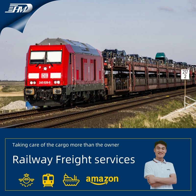 Fast Amazon shipping Train Freight railway to Europe Russia Belarus Latvia Estonia Denmark Finland Poland Germany 