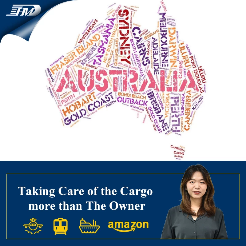 Fast delivery from China to Australia freight forwarders door to door services 