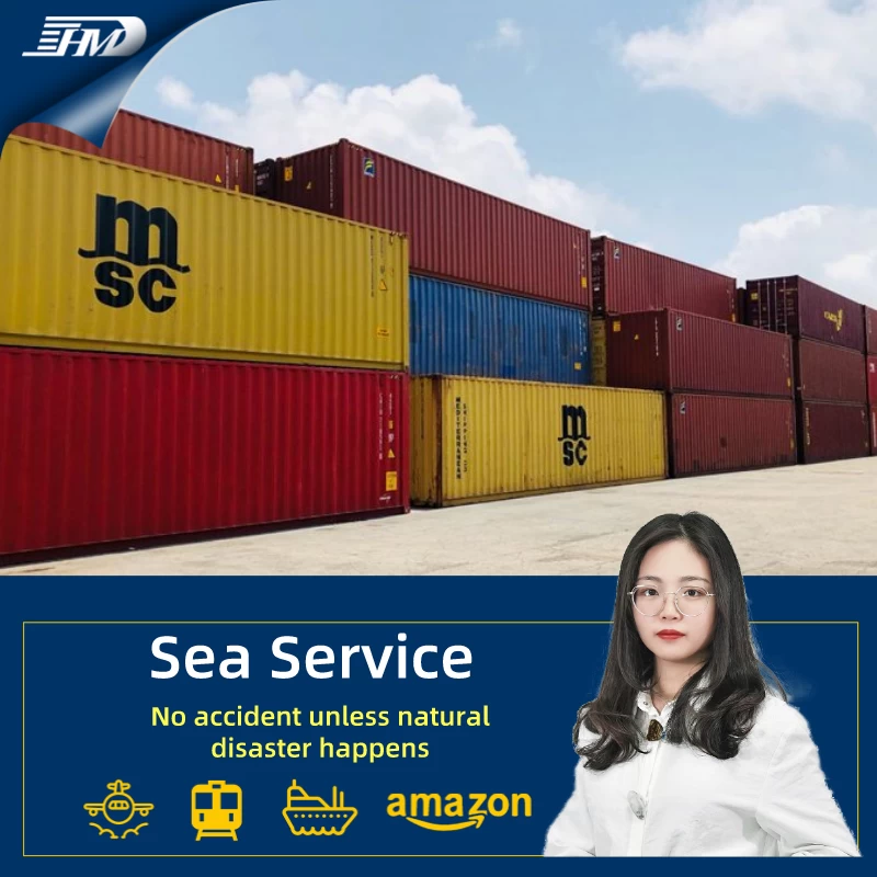 International shipping rates sea shipping shenzhen to USA door to door delivery service 