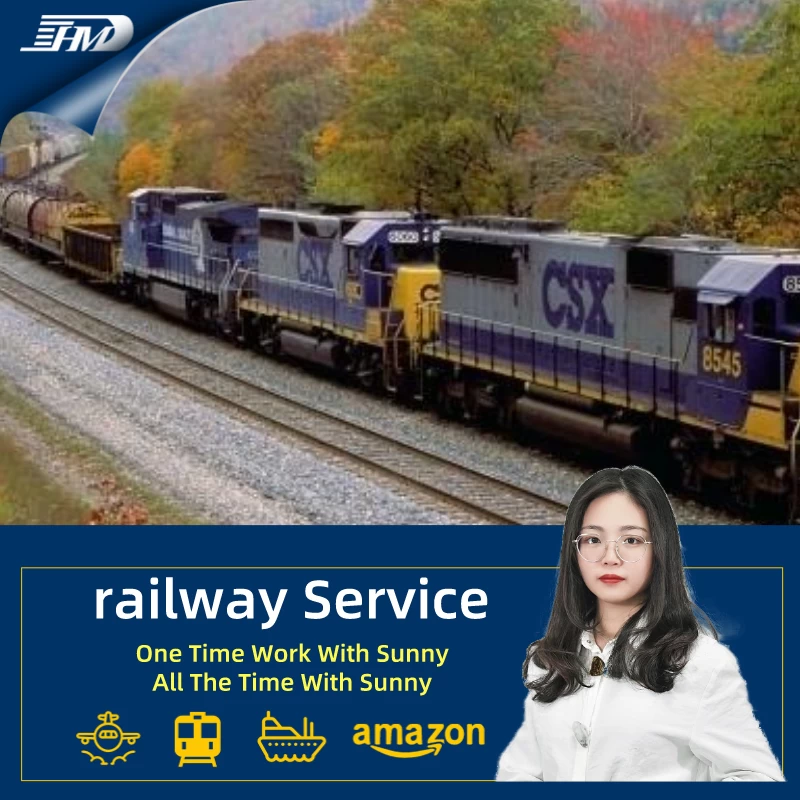Railway shipping International freight forwarding from China to Norway