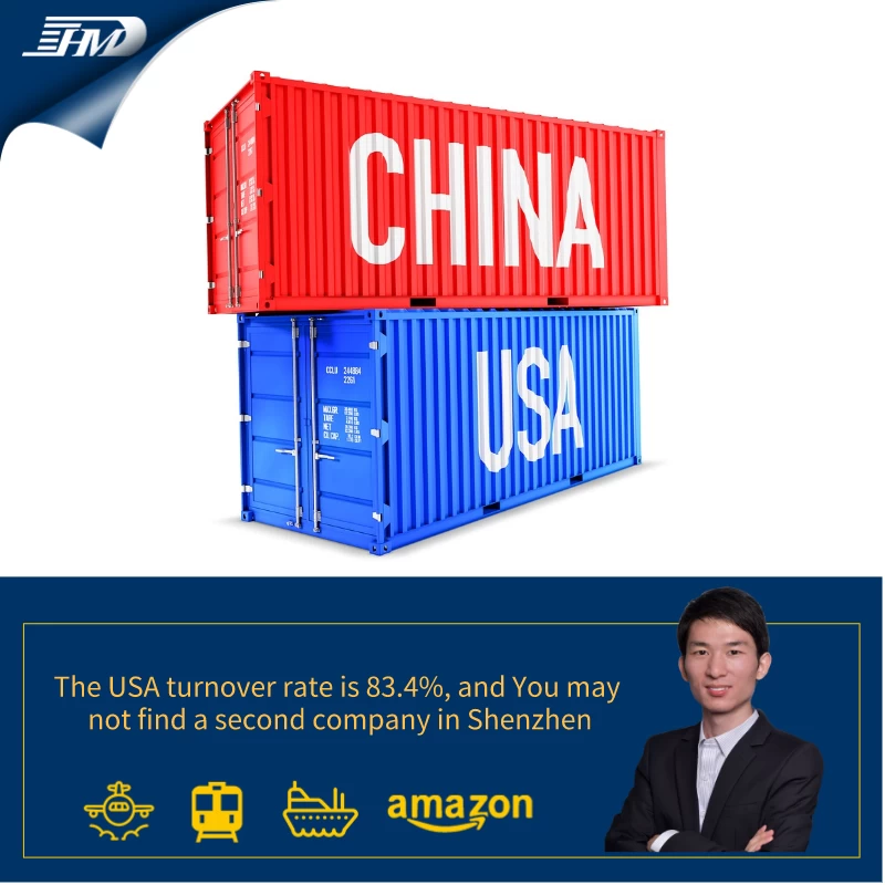 Sea freight from China to USA door to door services