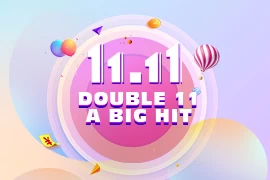 Double 11, A big hit!