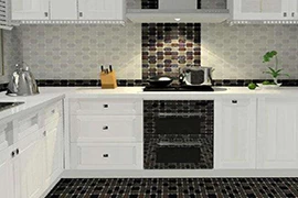 The advantage of tile joint grouting in kitchen 
