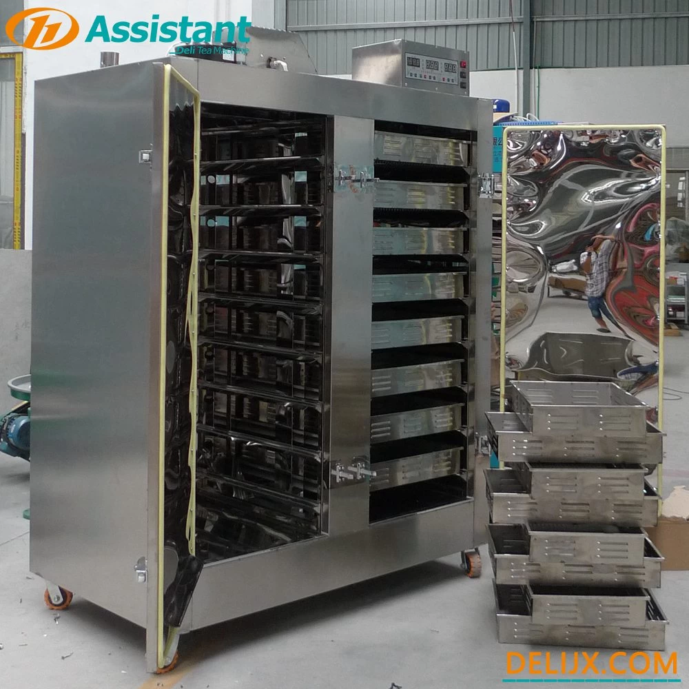 porcelana 
Máquina de procesamiento de fermentación de té de Heaitng eléctrico de control inteligente de 32 bandejas DL-6CFJ-120QB fabricante