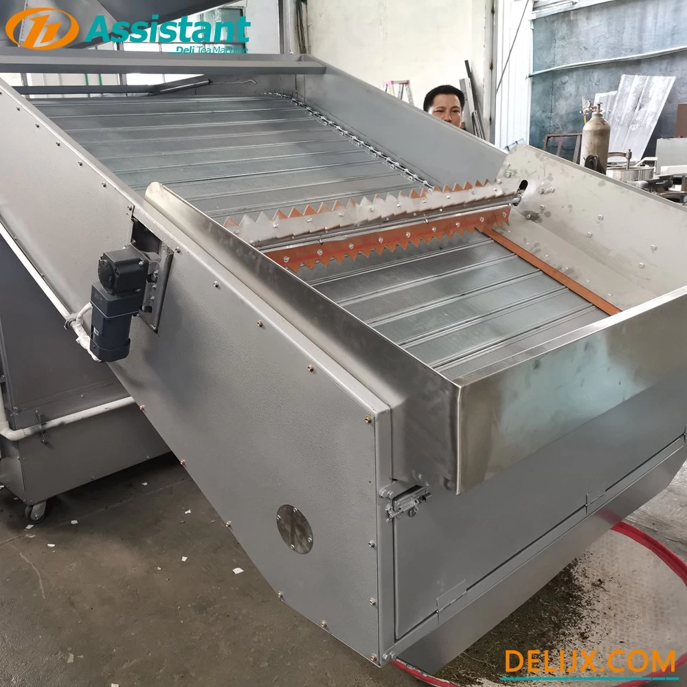 China Wood/Coal Heating Continuous Chain Plate Tea Drying Machine DL-6CHL-CM30 manufacturer