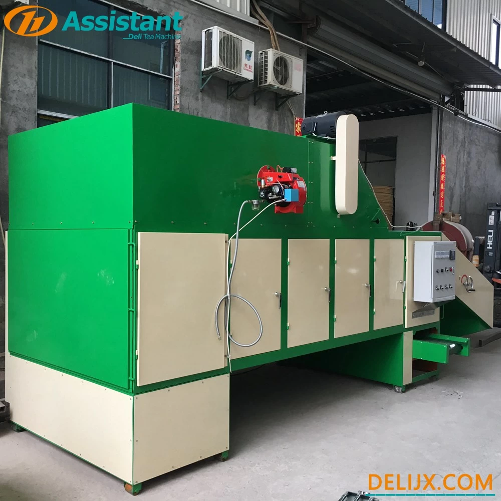 Chine Machine de séchage de thé de type plaque à chaîne continue de chauffage diesel DL-6CHL-CY20 fabricant