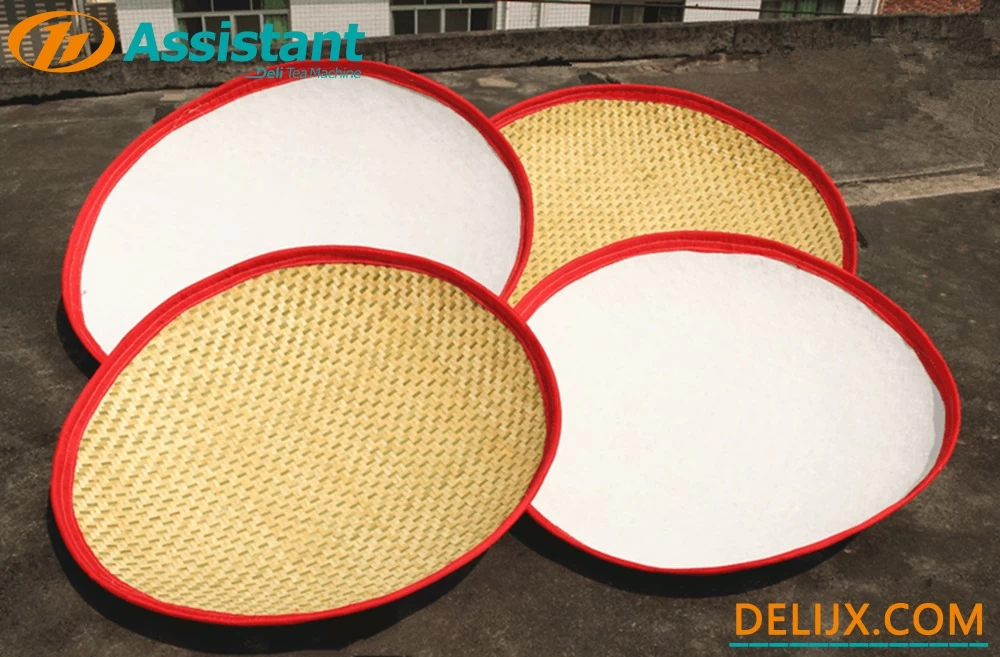 China Tea Tools Ultra Soft Bamboo Tea Basket With Cloth Covering DL-6CRH-120B manufacturer