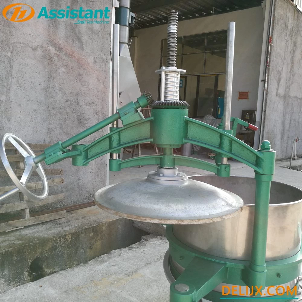 China 65cm Biggest Tea Rolling Machine With 2 Arms And  Stainles Steel Table DL-6CRT-65 manufacturer