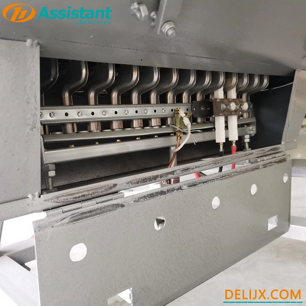 China 50cm Diameter Gas Heating Green/Oolong/Yellow Tea Fixation Machine DL-6CST-50 manufacturer