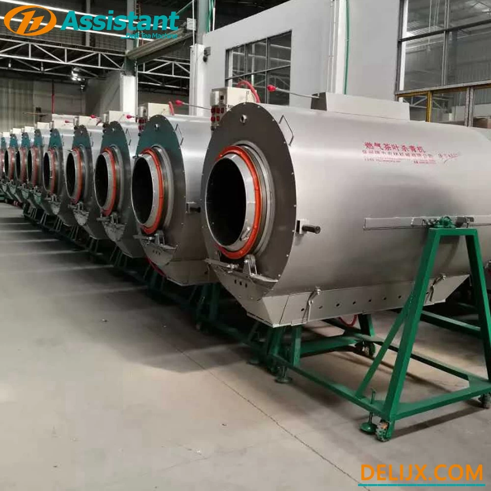 Chine Machine de torréfaction de feuilles de thé vert de cylindre de diamètre 90cm DL-6CST-90 fabricant