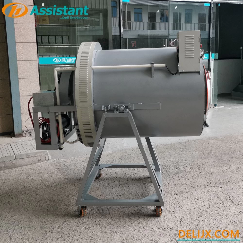 Cina Pemanas Listrik Diameter 70cm Tipe Tengah Mesin Panning Teh Hijau DL-6CST-D70 pabrikan