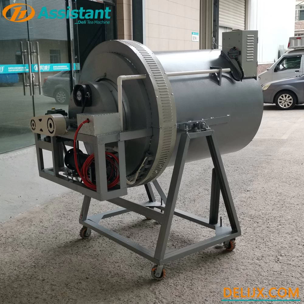 China Electric Heating 70cm Diameter Middle Type Green Tea Panning Machine DL-6CST-D70 manufacturer