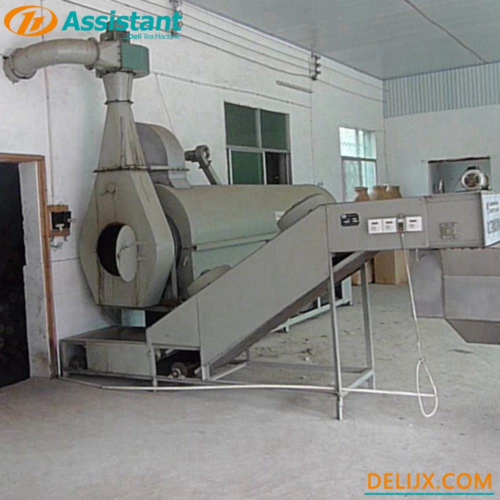 China Wood/Coal Heating Continuous Type Green Tea Enzymatic Machine DL-6CSTL-CM80 manufacturer