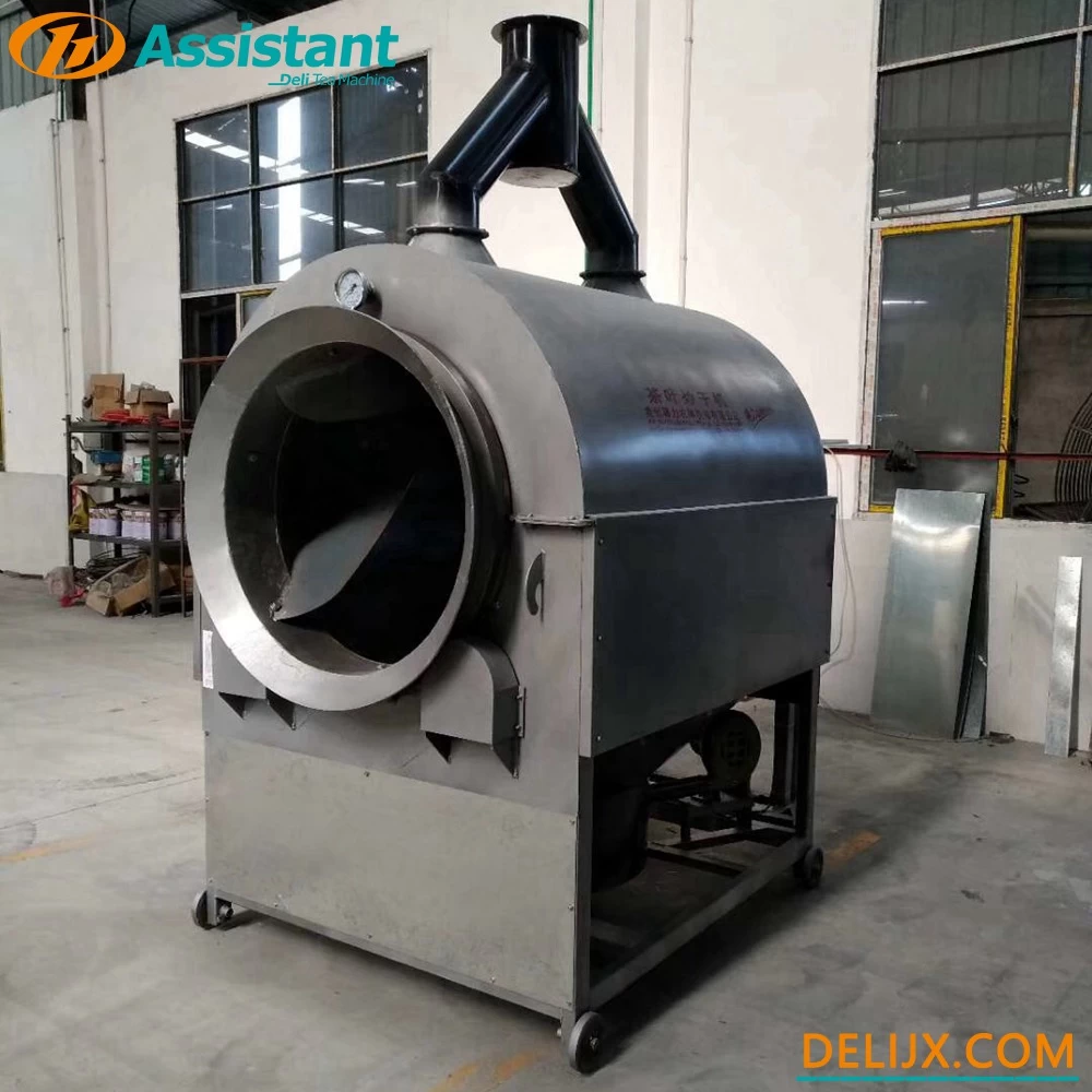 porcelana 
Máquina de secado de tostado y agitación de hojas de té para calefacción de combustibles de madera / carbón / pellets DL-6CSTP-CM90 fabricante