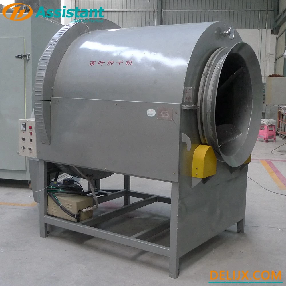 Chine Machine de séchage de torréfaction de tambour de feuille de thé de chauffage électrique DL-6CSTP-D110 fabricant