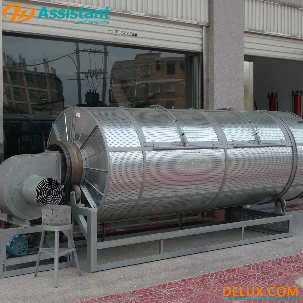China Electric/Wood Heating Hot Air Oolong Tea Shaking Drum Machine DL-6CZQ-110T manufacturer
