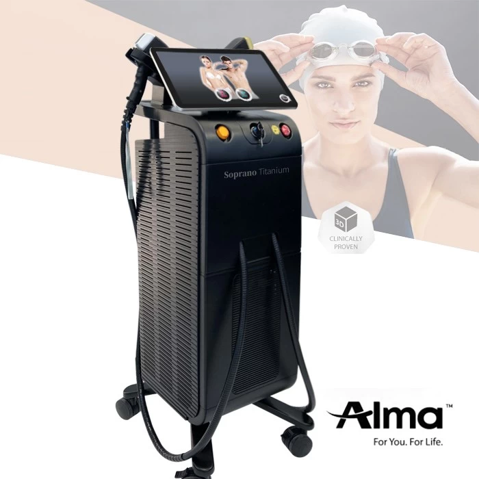 High quality diode laser 808nm soprano titanium for hair removal 