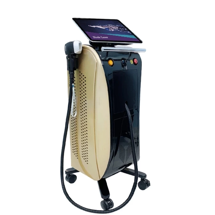 New 3 wavelength 755 808 1064 diode laser hair removal machine