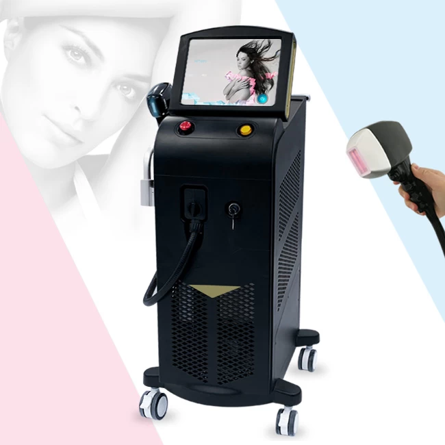 CE утвердил постоянную безболезненную безледную лазерную машину для удаления волос лазер диод лазерная машина для удаления волос 808nm диод лазерная машина для удаления волос