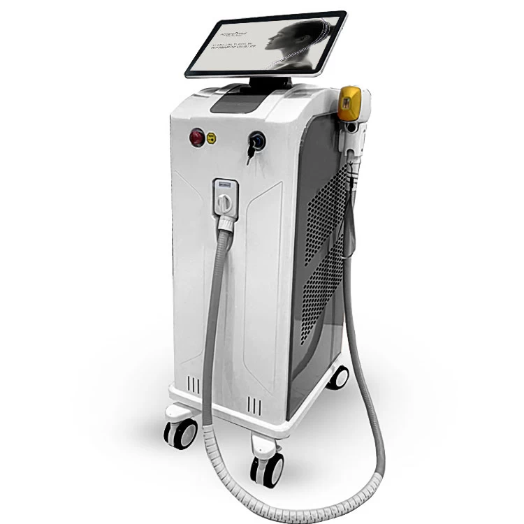 Новая технология диодного лазера для удаления волос с тройной длиной волны 808 нм лазерная эпиляция цена машины