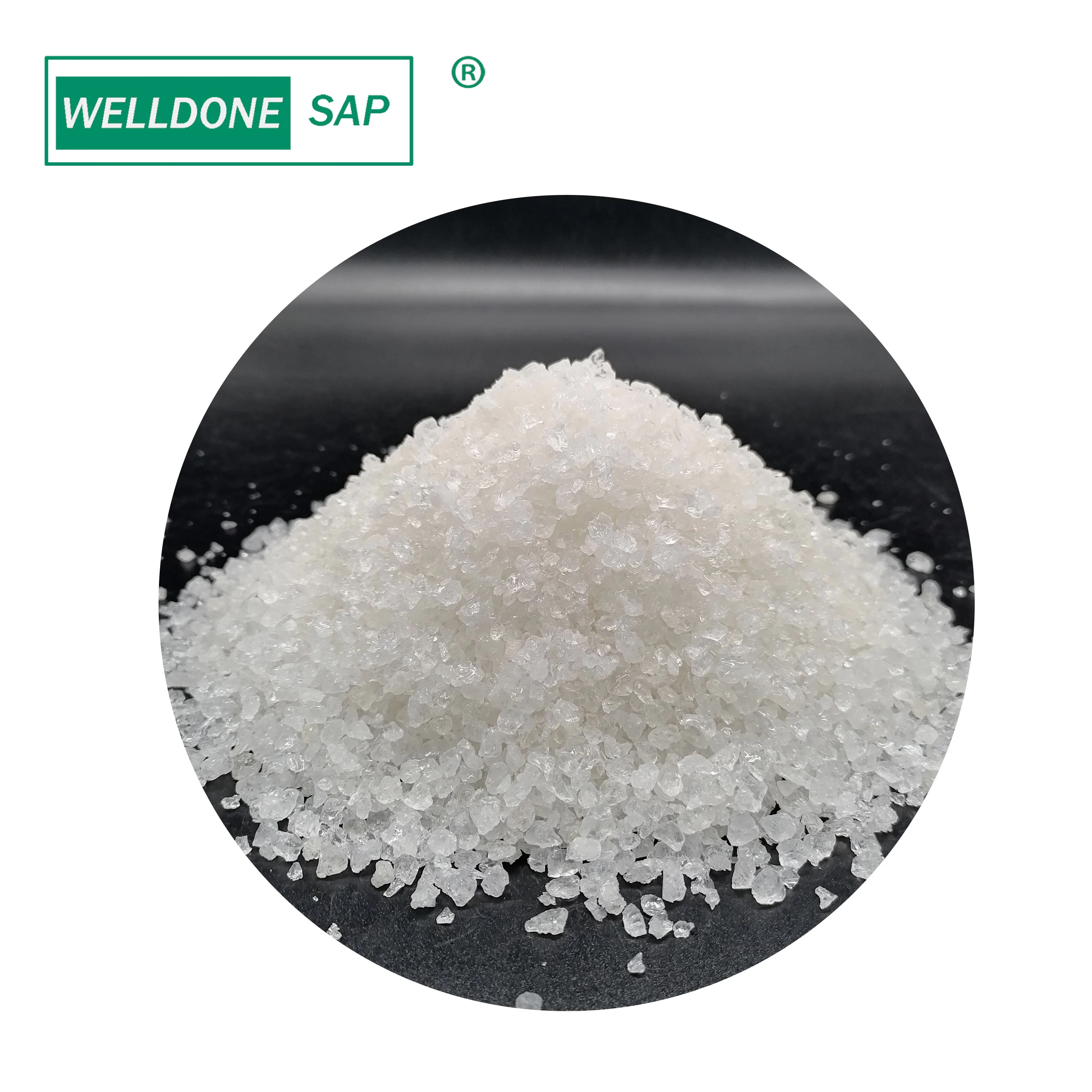 Superabsorbierendes Polymer-Kaliumpolyacrylat für den Boden