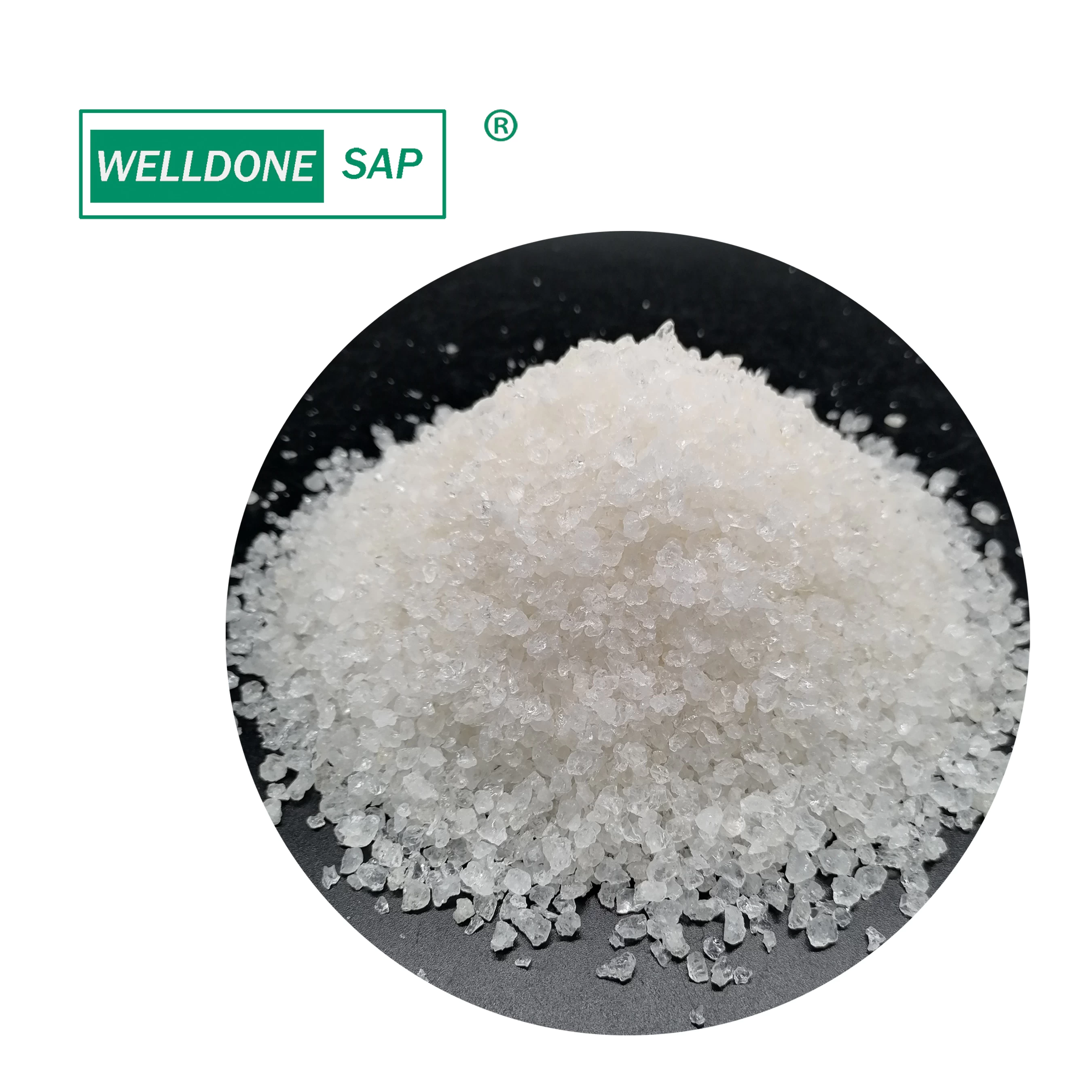 Superabsorbierendes Polymer-Kaliumpolyacrylat für den Boden